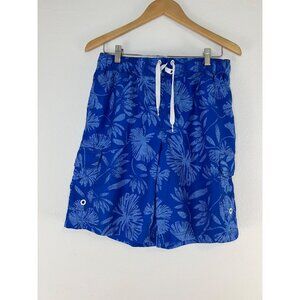 Ocean Pacific OP  Mens Board Shorts Swim Blue Size M (32-34) Beach SUN